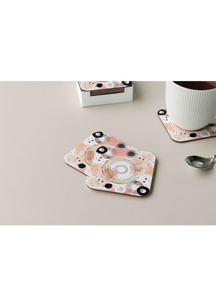Dekoratif Bardak Altlığı Circle Design 179