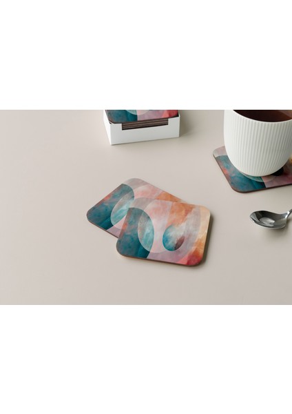 Dekoratif Bardak Altlığı Circle Design 180