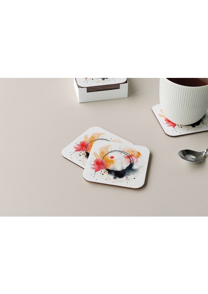 Dekoratif Bardak Altlığı Circle Design 224