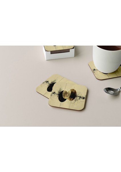 Dekoratif Bardak Altlığı Circle Design 297