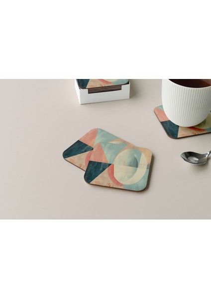 Dekoratif Bardak Altlığı Circle Design 306