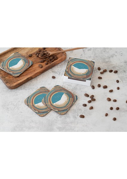 Dekoratif Bardak Altlığı Circle Design 317 fiyatları