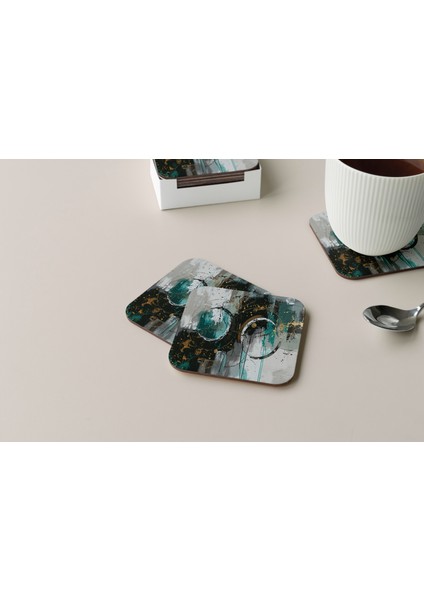 Dekoratif Bardak Altlığı Circle Design 328