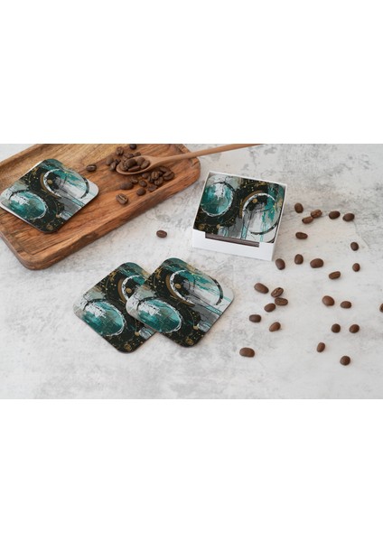 Dekoratif Bardak Altlığı Circle Design 328 fiyatları