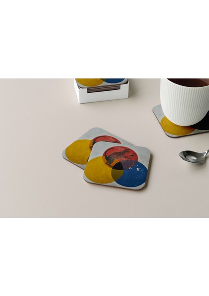 Dekoratif Bardak Altlığı Circle Design 206