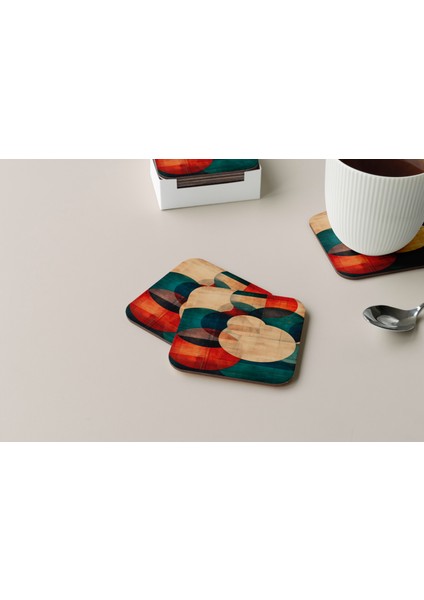 Dekoratif Bardak Altlığı Circle Design 250