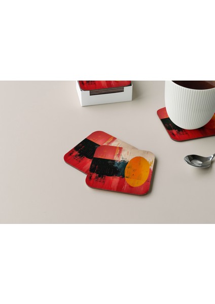 Dekoratif Bardak Altlığı Circle Design 261