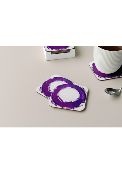 Dekoratif Bardak Altlığı Circle Design 281