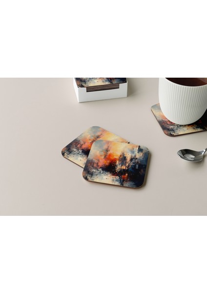 Dekoratif Bardak Altlığı Circle Design 299