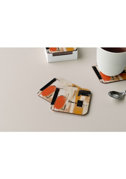 Dekoratif Bardak Altlığı Circle Design 334