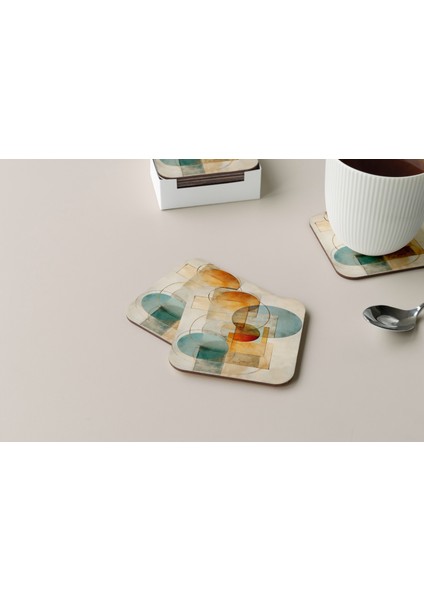 Dekoratif Bardak Altlığı Circle Design 337