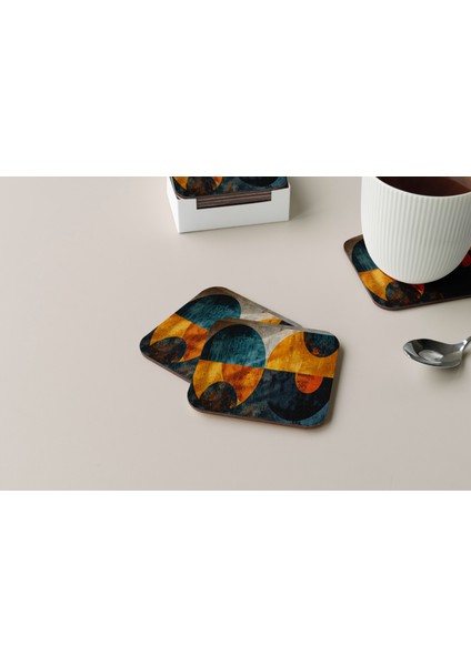 Dekoratif Bardak Altlığı Circle Design 372