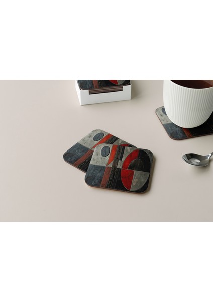 Dekoratif Bardak Altlığı Circle Design 424