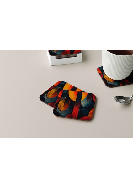 Dekoratif Bardak Altlığı Circle Design 472