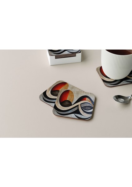Dekoratif Bardak Altlığı Circle Design 171