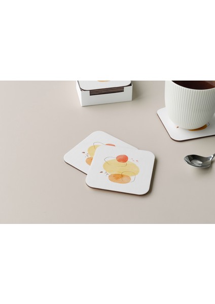 Dekoratif Bardak Altlığı Circle Design 202