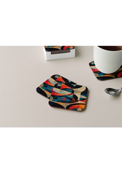 Dekoratif Bardak Altlığı Circle Design 253