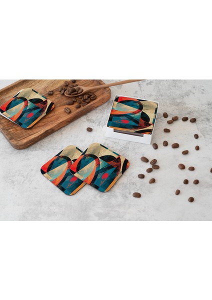 Dekoratif Bardak Altlığı Circle Design 253 fiyatları