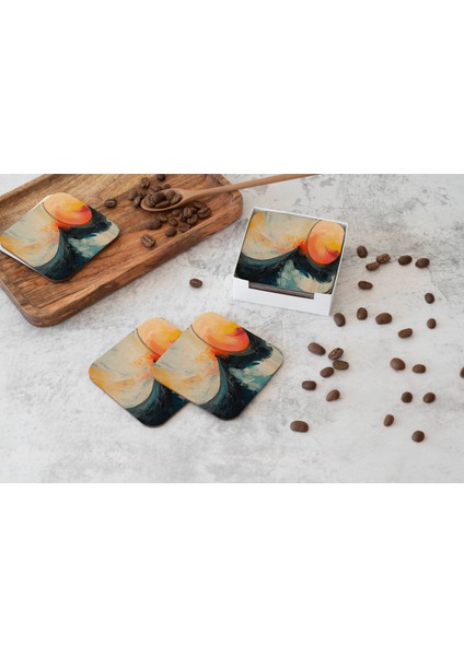 Dekoratif Bardak Altlığı Circle Design 255 fiyatları