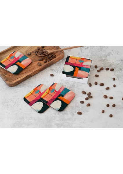 Dekoratif Bardak Altlığı Circle Design 256 fiyatları