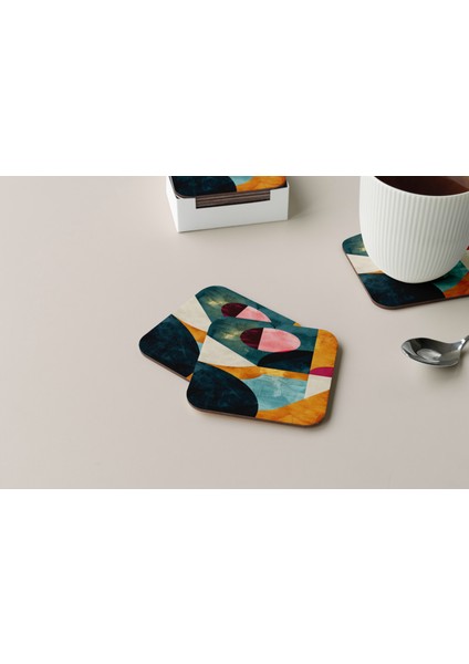 Dekoratif Bardak Altlığı Circle Design 259