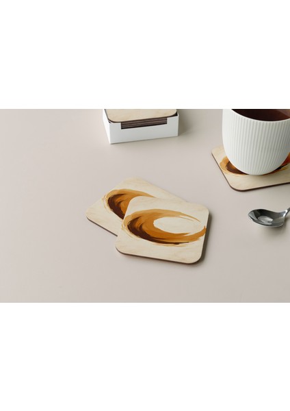 Dekoratif Bardak Altlığı Circle Design 286
