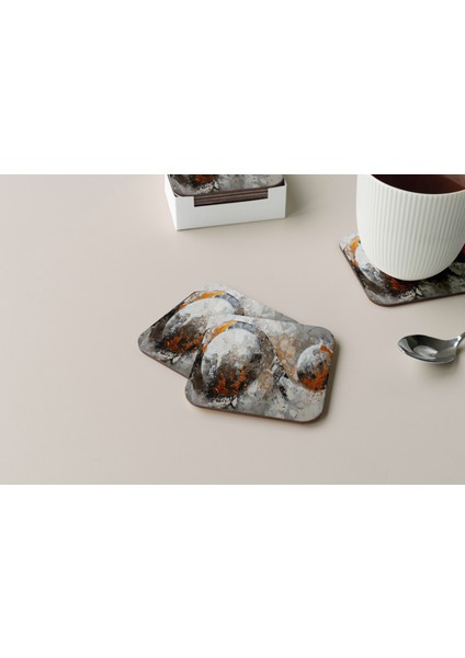 Dekoratif Bardak Altlığı Circle Design 321