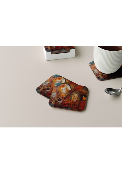 Dekoratif Bardak Altlığı Circle Design 264