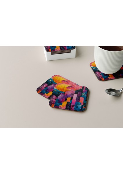 Dekoratif Bardak Altlığı Circle Design 277