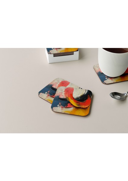 Dekoratif Bardak Altlığı Circle Design 278