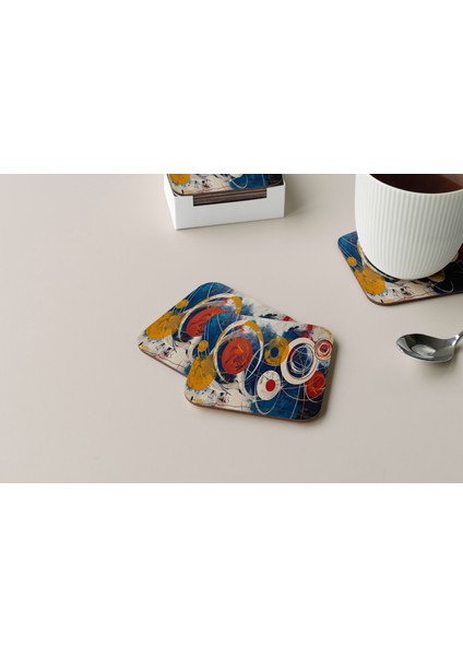 Dekoratif Bardak Altlığı Circle Design 279