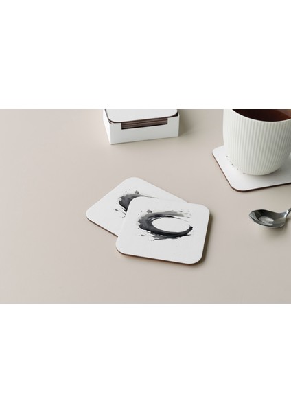 Dekoratif Bardak Altlığı Circle Design 283