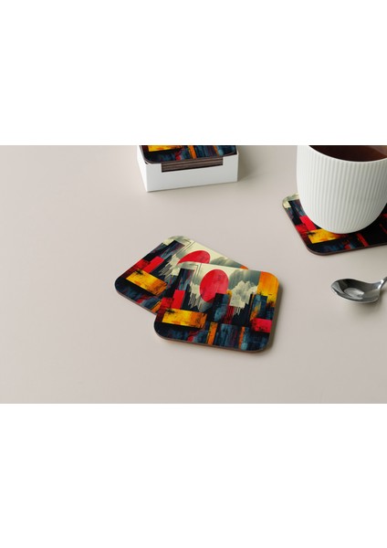 Dekoratif Bardak Altlığı Circle Design 288