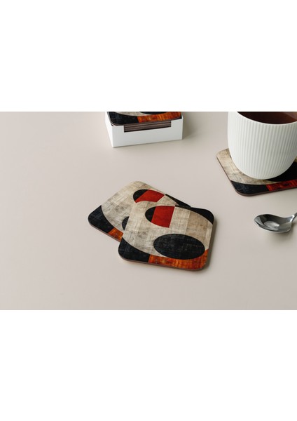 Dekoratif Bardak Altlığı Circle Design 397