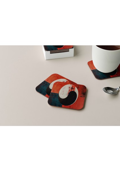 Dekoratif Bardak Altlığı Circle Design 417