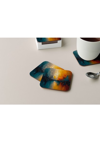 Dekoratif Bardak Altlığı Circle Design 240