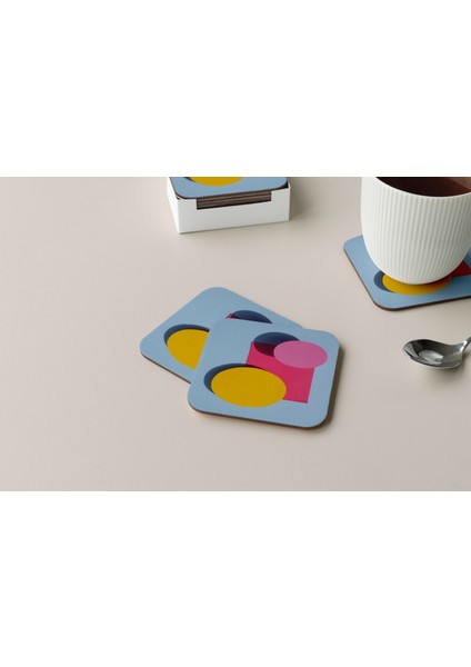 Dekoratif Bardak Altlığı Circle Design 241