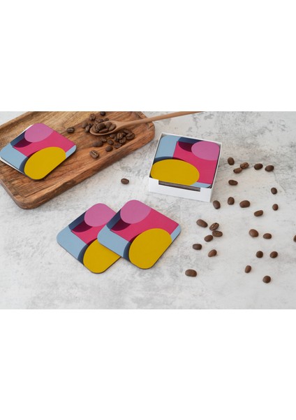 Dekoratif Bardak Altlığı Circle Design 241 fiyatları