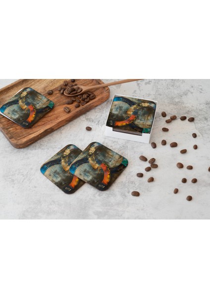 Dekoratif Bardak Altlığı Circle Design 263 fiyatları