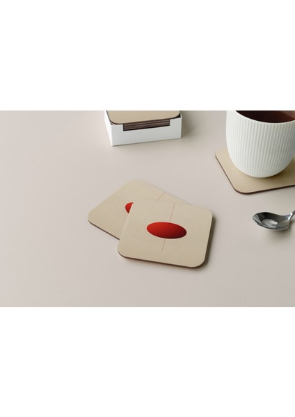 Dekoratif Bardak Altlığı Circle Design 274