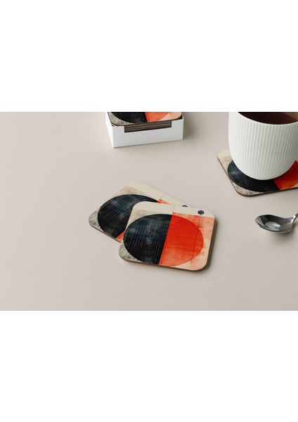 Dekoratif Bardak Altlığı Circle Design 305