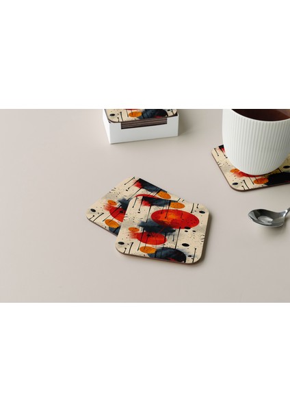 Dekoratif Bardak Altlığı Circle Design 307