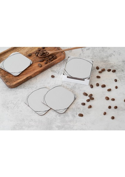 Dekoratif Bardak Altlığı Circle Design 311 fiyatları