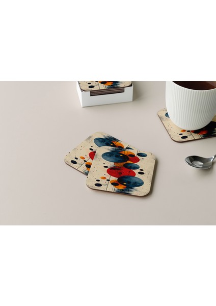 Dekoratif Bardak Altlığı Circle Design 313