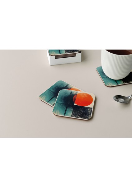 Dekoratif Bardak Altlığı Circle Design 314