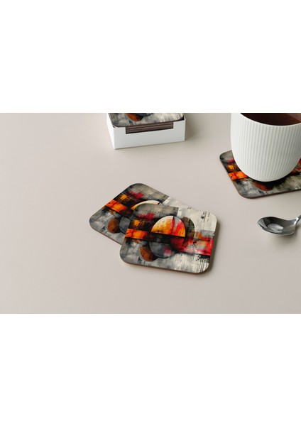 Dekoratif Bardak Altlığı Circle Design 326