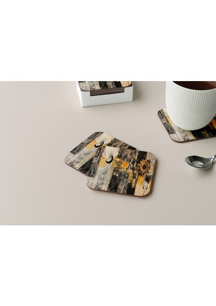 Dekoratif Bardak Altlığı Circle Design 330