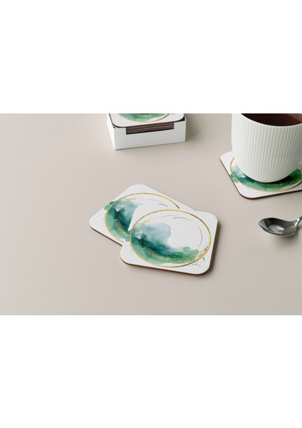 Dekoratif Bardak Altlığı Circle Design 251