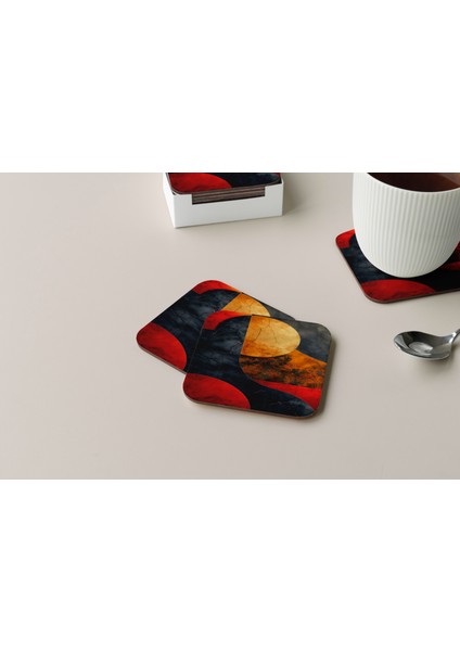 Dekoratif Bardak Altlığı Circle Design 335