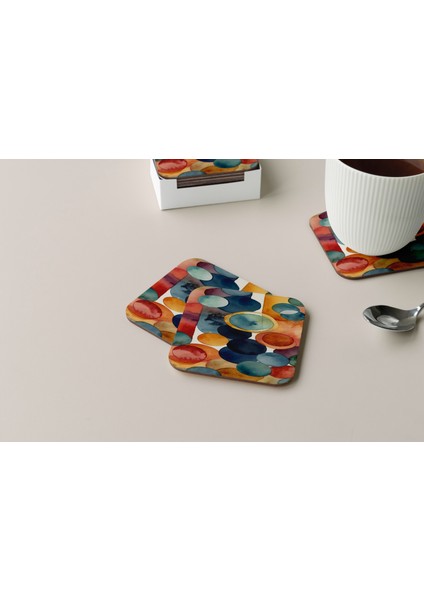 Dekoratif Bardak Altlığı Circle Design 401